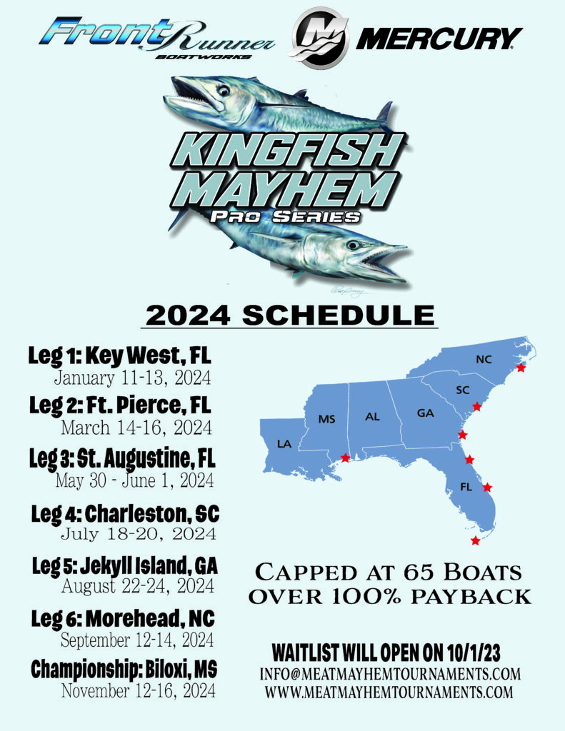 | 2024 pro series schedule | meat mayhem tournaments